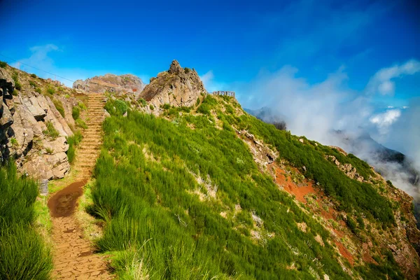 Pico Arieiro trekking gebied — Stockfoto