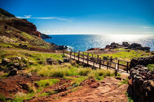 Bela paisagem na Ponta de São Lourenco — Fotografia de Stock