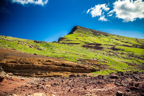 Colorful landscape at the Ponta de Sao Lourenco — Stock Photo, Image