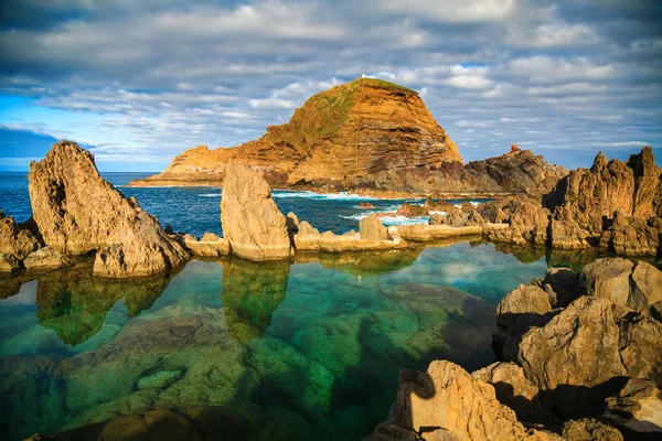 Piscinas em Porto Moniz — Fotografia de Stock