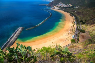 kumlu plaj Las Teresitas Tenerife