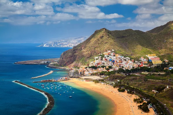 Strand von san andres und las teresitas — Stockfoto