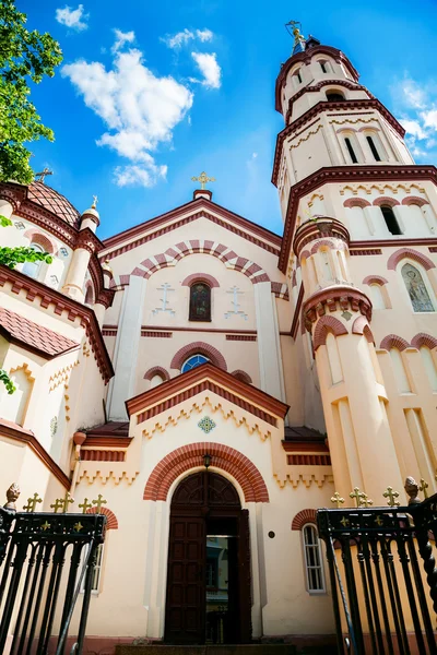 圣尼古拉斯教堂在维尔纽斯 — 图库照片