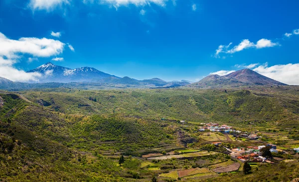 Vue aérienne de la Valle de Arriba — Photo
