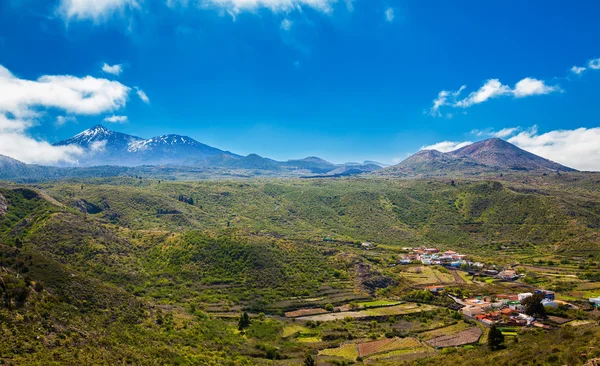 Пташиного польоту Valle de Arriba — стокове фото