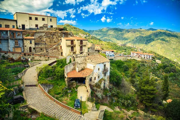 Savoca, Sicilya — Stok fotoğraf