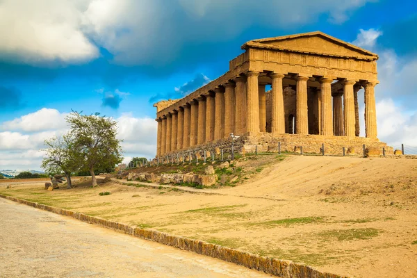 Concordia Tapınağı, Sicilya — Stok fotoğraf