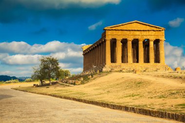 Yunan Concordia Tapınağı kalıntıları