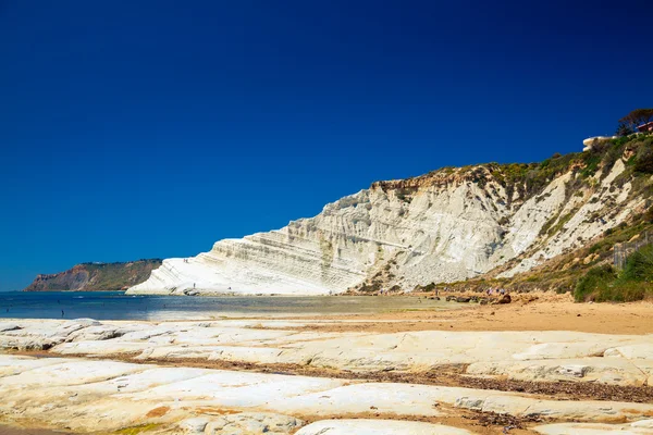 Vit cliff scala dei turchi — Stockfoto