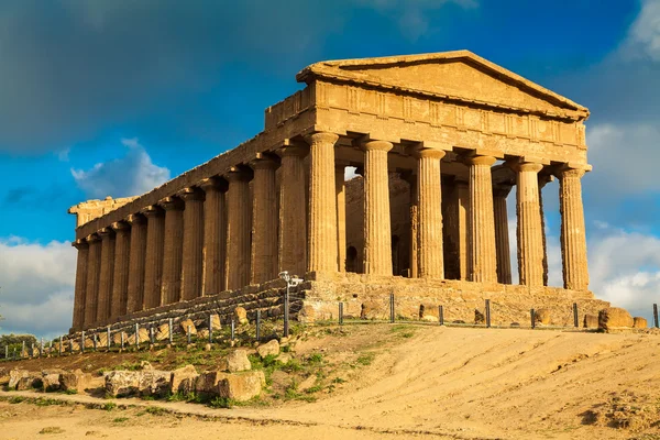 Concordia Tapınağı kalıntıları — Stok fotoğraf