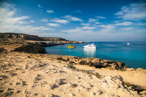 Vessels in the park Cape Greko — Stock Photo, Image