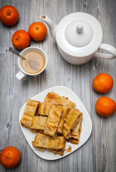 Torta de laranja — Fotografia de Stock