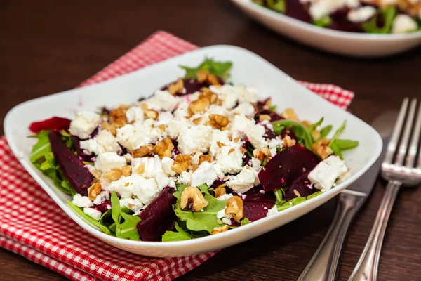 Salada de beterraba saudável — Fotografia de Stock