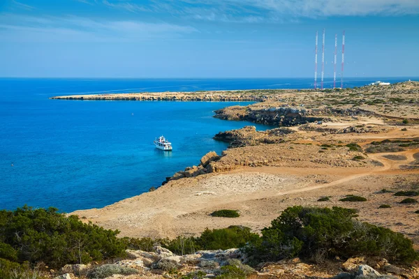 V přírodním parku Cape Greco — Stock fotografie