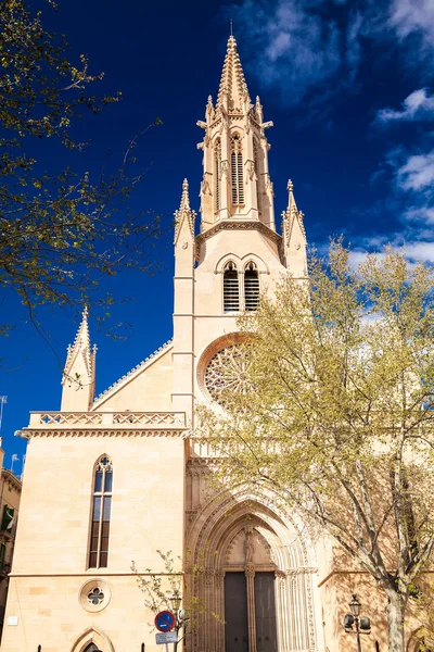 Santa Eulalia kerk in Palma De Mallorca — Stockfoto