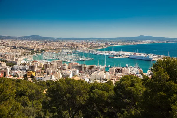Vue aérienne de Palma de Majorque — Photo