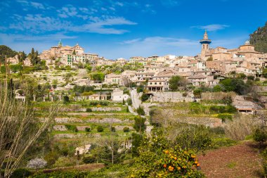 Valldemossa Köyü küçük evler