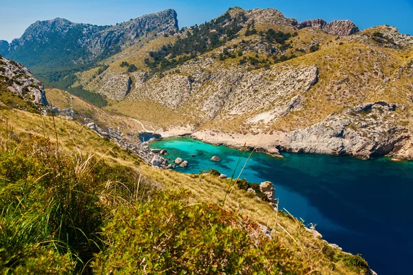 The beach Cala Figuera — Stock Photo, Image