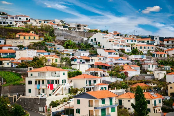 Small houses in Funchal — Stock Photo, Image