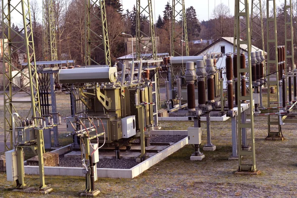 Green power generation station — Stock Photo, Image