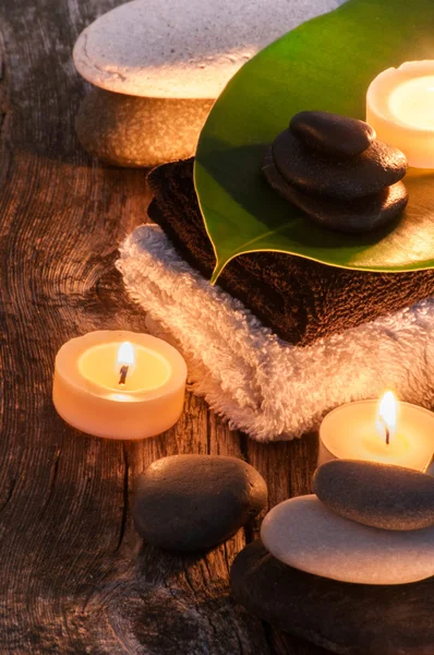 Spa concept met stenen