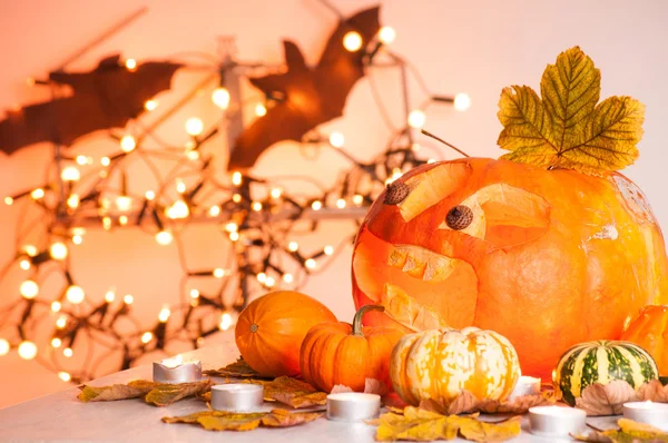 Halloween horrible pumpkin — Stock Photo, Image