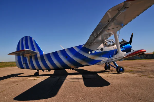 飛行機複葉機 — ストック写真