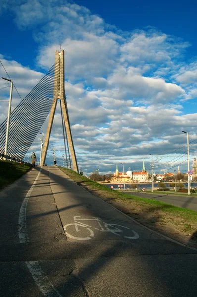 Carriles bici — Foto de Stock