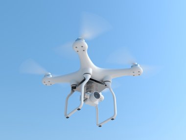 Drone quadcopter fotoğraf alma