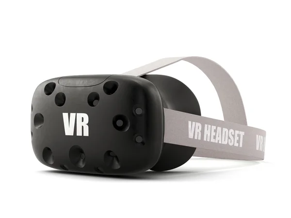 VR virtual reality headset isolated on white — Stock Photo, Image