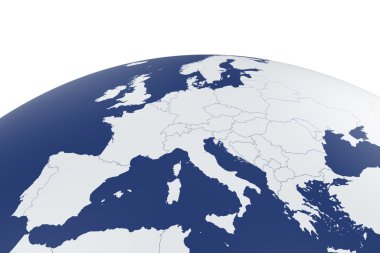 Avrupa Haritası dünya Küre 