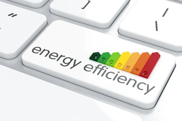 Energy efficiency rating Stock Photo