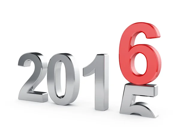 Neujahrskonzept 2016 — Stockfoto