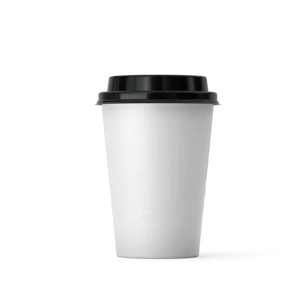 Coffee in takeaway cup isolated — Stock Photo, Image