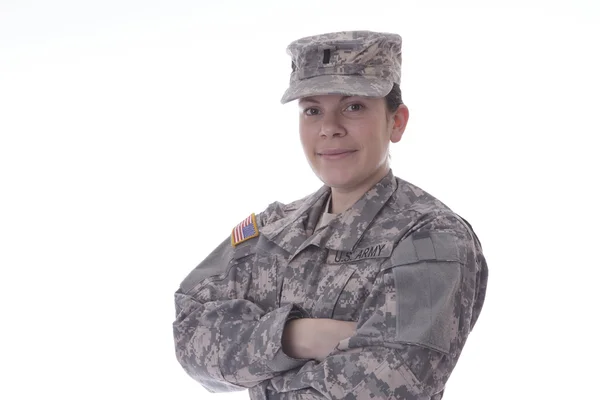 Military woman Royalty Free Stock Images