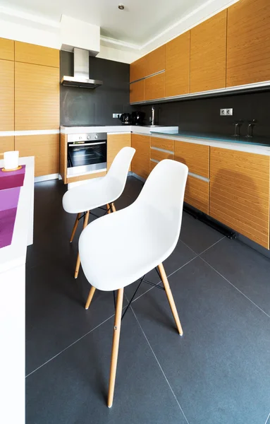 Interior of modern kitchen