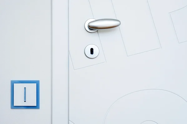 Door Handle with Lock — Stock Photo, Image