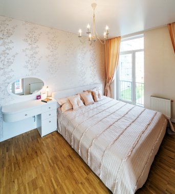 modern yatak odası iç