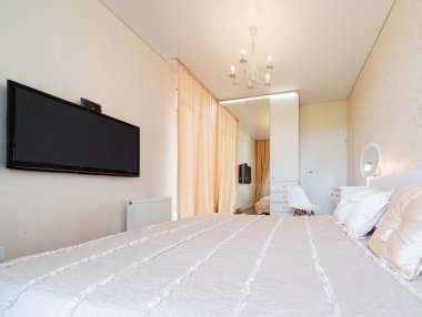 modern yatak odası iç