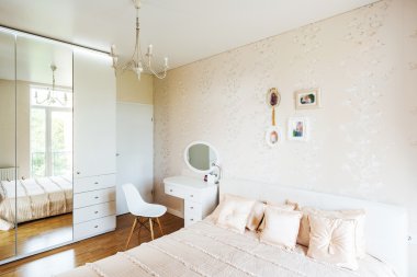 modern yatak odası iç