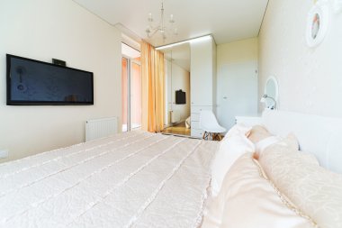 modern yatak odası iç