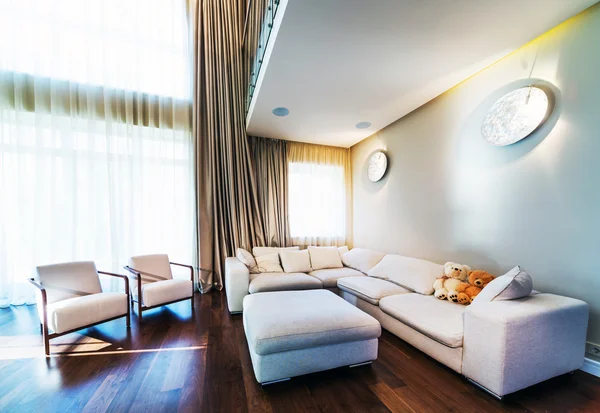 Big modern living room — Stock Photo, Image