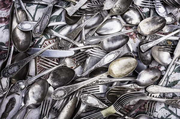Old cutlery. — Stockfoto