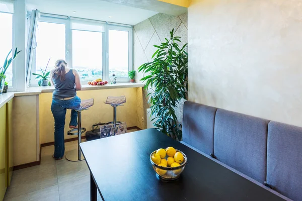 Dining room interior — Stock Photo, Image