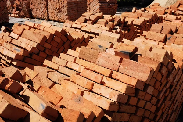 Raw Brick outdoor. — Stock Photo, Image
