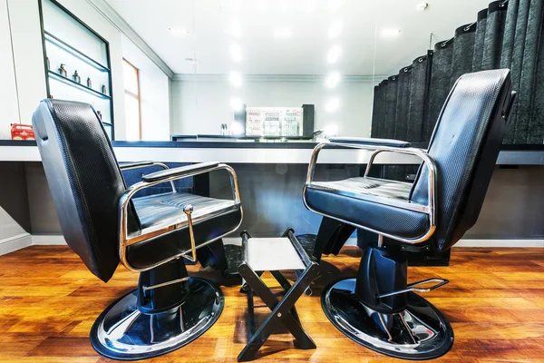 Chaise de client dans le salon de coiffure — Photo