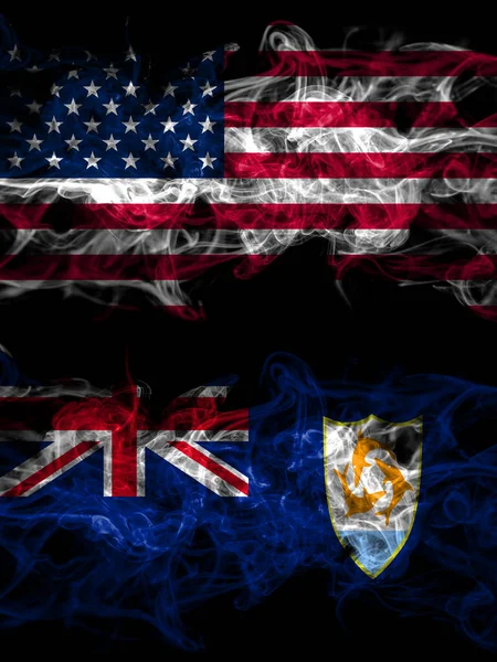 United States America America Usa American British Britain Anguilla Smoky — Stock Photo, Image