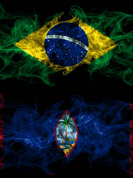 Brasilien Brasilien Usa Usa Usa Usa Usa Guam Smoky Mystiska — Stockfoto