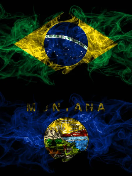 Brazil Brazilian United States America America Usa American Montana Smoky — Stock Photo, Image