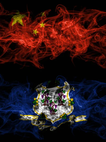 Kina Kina Usa Usa Usa Usa Usa Connecticut Rökiga Mystiska — Stockfoto